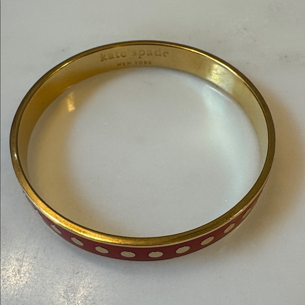 Kate Spade A Penny For Your Thoughts idiom bangle bracelet - Picture 2 of 4